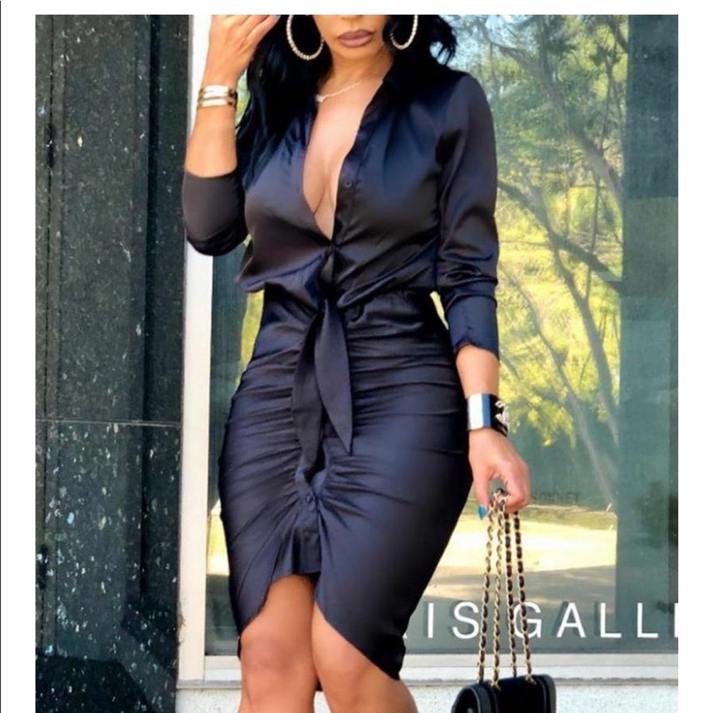 Long Sleeve Midi Dress